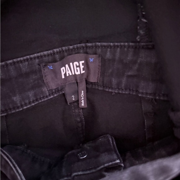 Paige Anessa Culotte Jumpsuit in Dark Matter Size 2 Dark Matter Color - Picture 2 of 8